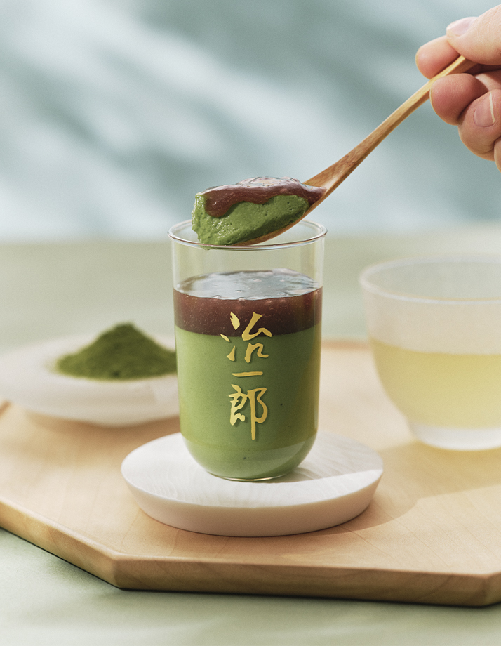 抹茶のババロア