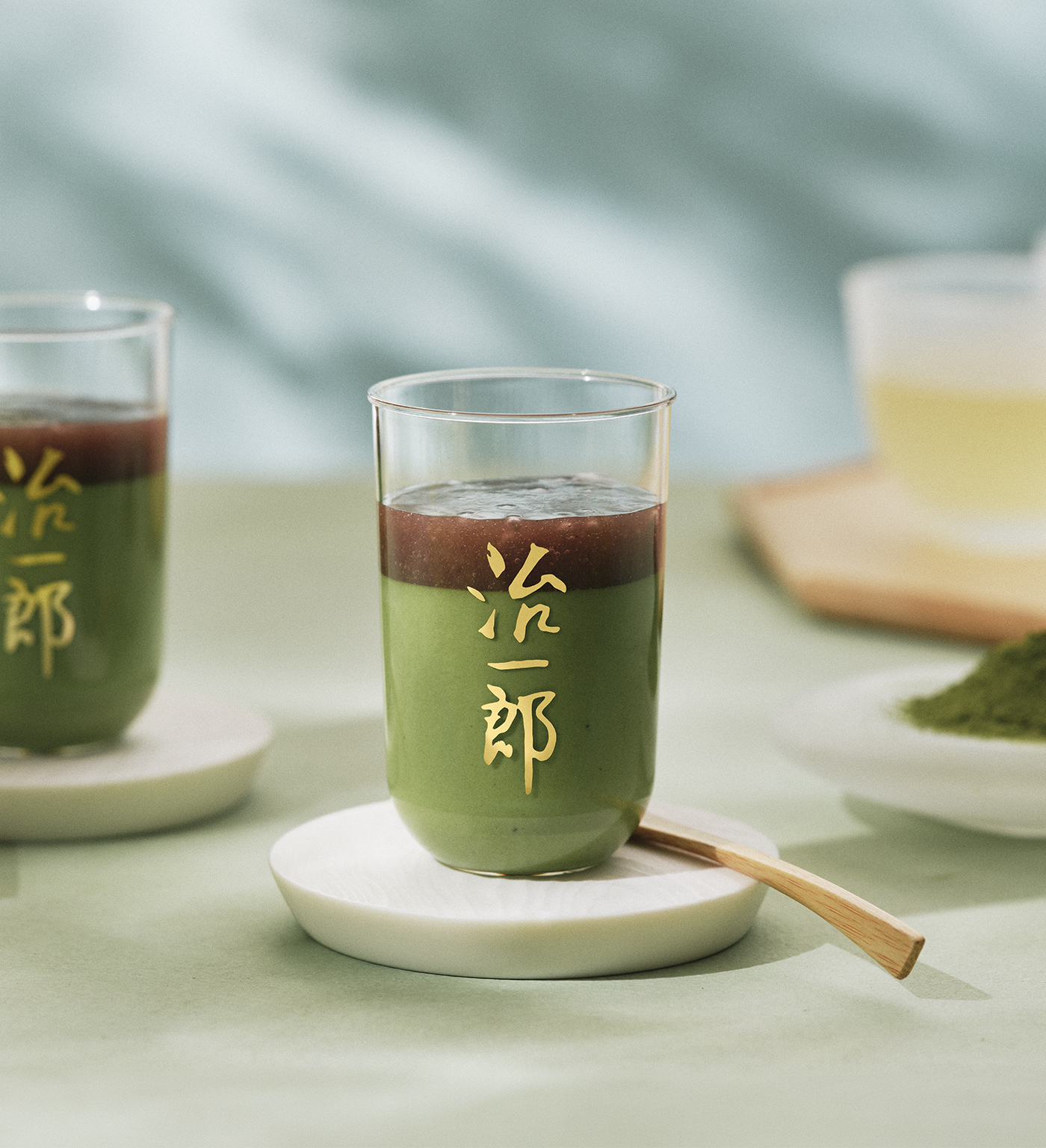 抹茶のババロア